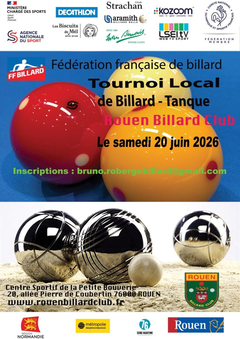 Tournoi Billard – Tanque