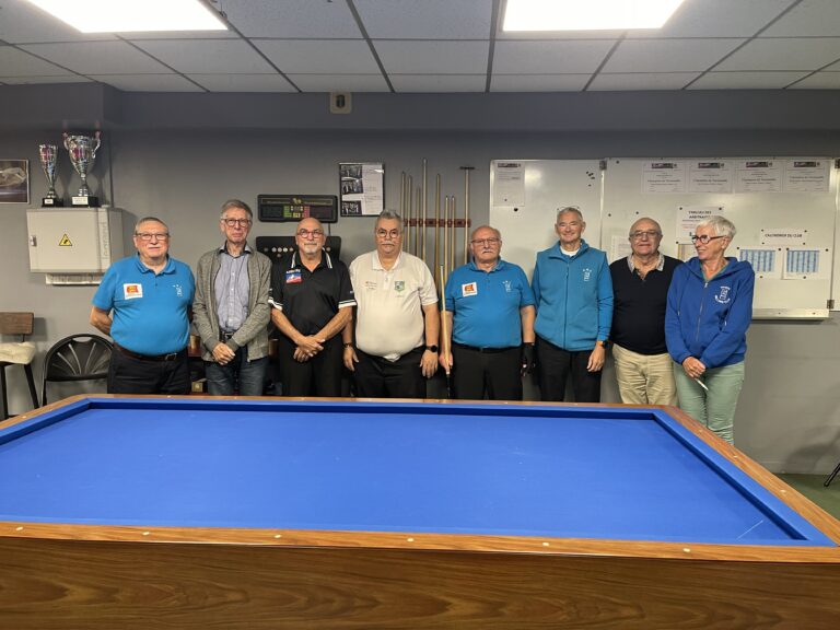 La compétition a repris au Rouen Billard Club